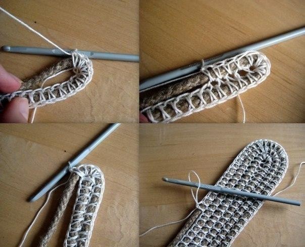 Crochet Rope Basket Crochet Rope Basket