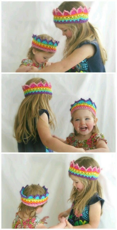 Crochet Crown for Girl