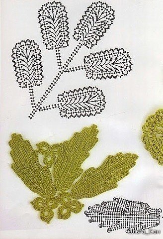 Crochet Leaf Patterns