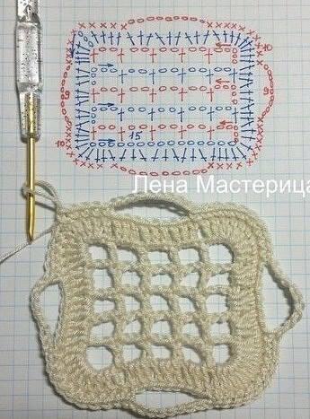 Crochet Tablecloth + Diagram + Pattern Step By Step