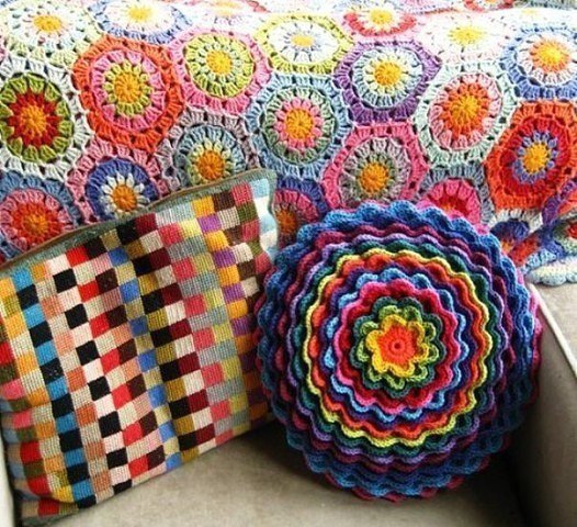 Blooming Flower Cushion