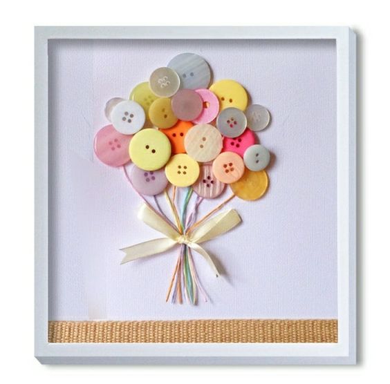 Bird Button Art Bird Button Art