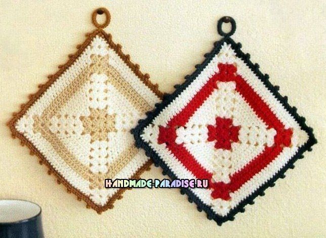 The most beautiful roses crochet pot holders The most beautiful roses crochet pot holders