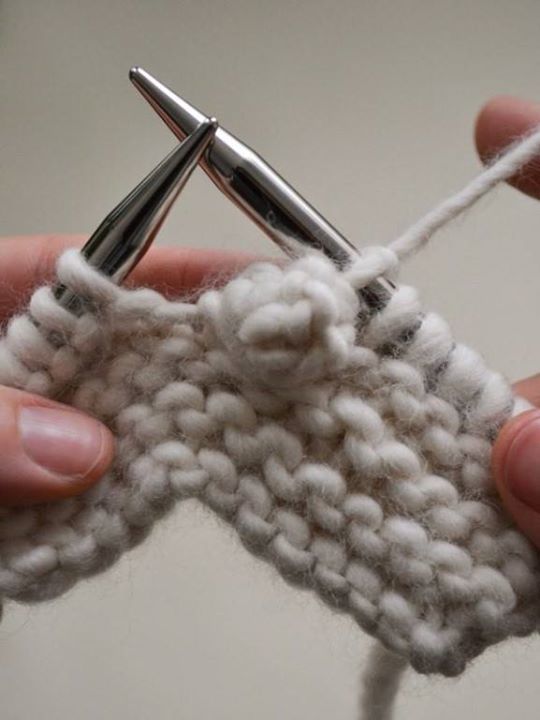 How to Knit a Bobble Stitch