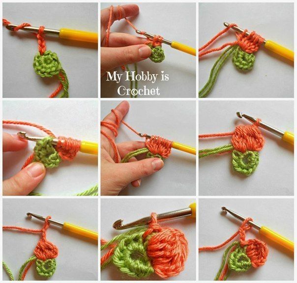 Crochet flower pillow Crochet flower pillow