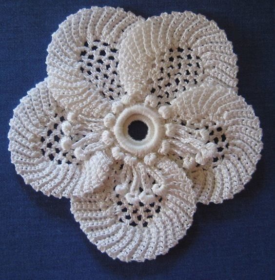 Irish crochet - flower