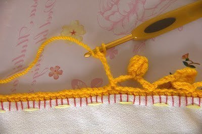 Bubbly Crochet Edging