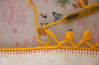 Bubbly Crochet Edging