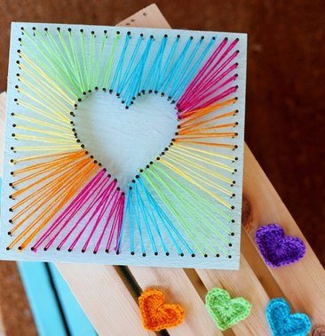 How to make easy string art for beginners