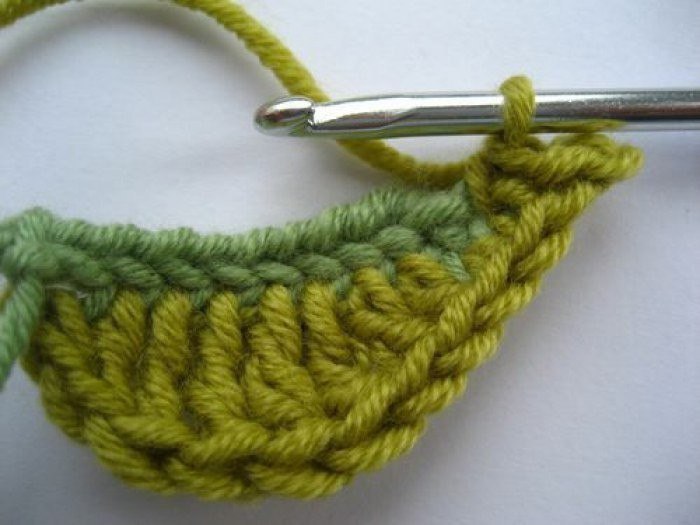 Crochet Leaf Crochet Leaf