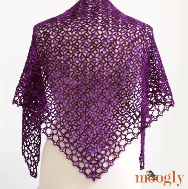 Butterfly Crochet Shawl