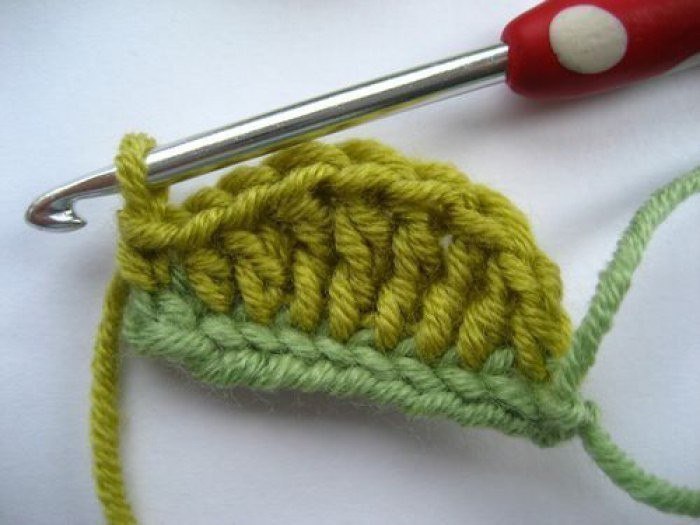 Crochet Leaf Crochet Leaf