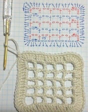 Crochet Tablecloth + Diagram + Pattern Step By Step