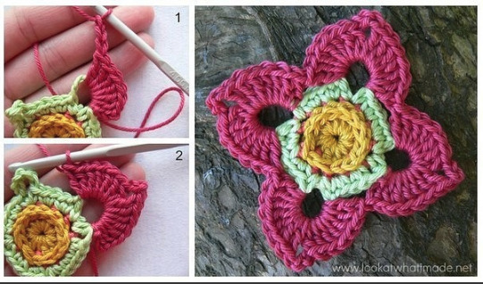 Flower Granny Square