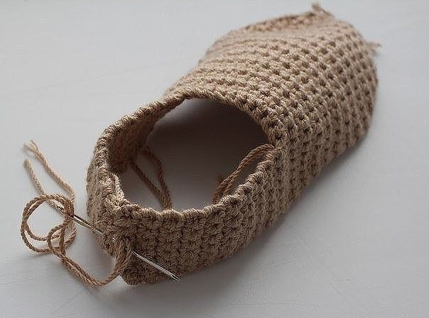 Crochet Slippers With Soles