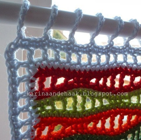 Crochet Curtain
