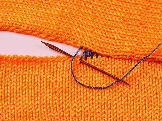 How to sew a knit side sewing product. Knitting stitches