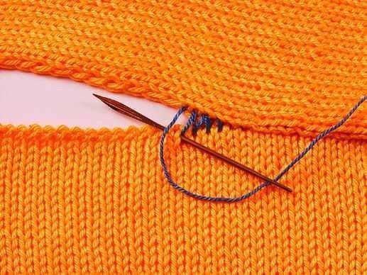 How to sew a knit side sewing product. Knitting stitches How to sew a knit side sewing product. Knitting stitches