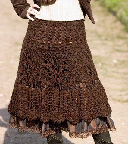 Maxi Crochet Skirt Pattern