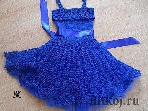Crochet Dress Pattern for Girl