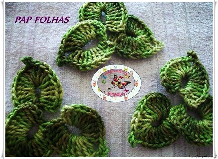Step by Step Crochet Leaf Step by Step Crochet Leaf