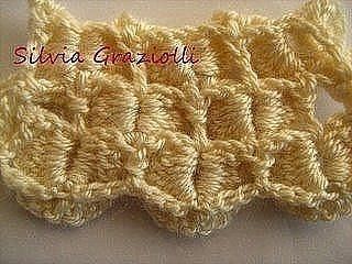 How to Crochet the Crocodile Stitch