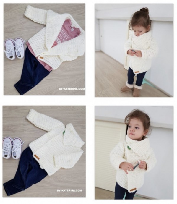 Create a Simple and Cozy Snowdrop Cardigan for Your Girls – Perfect for Beginners! Create a Simple and Cozy Snowdrop Cardigan for Your Girls – Perfect for Beginners!