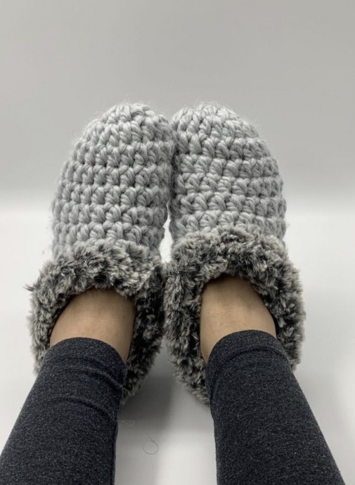 Comfy Crochet Slippers