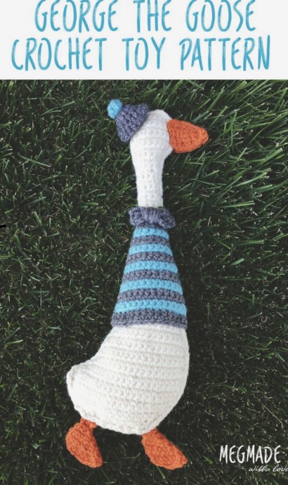 Crochet George the Goose: A Fun and Easy DIY Project for Kids Crochet George the Goose: A Fun and Easy DIY Project for Kids