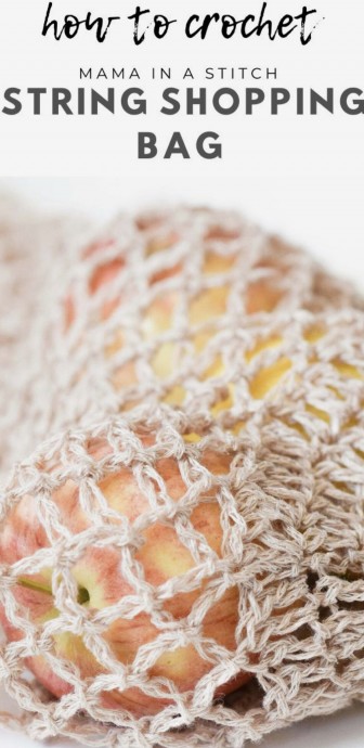 Create Your Own Stylish String Shopping Bag with Free Crochet Pattern Create Your Own Stylish String Shopping Bag with Free Crochet Pattern
