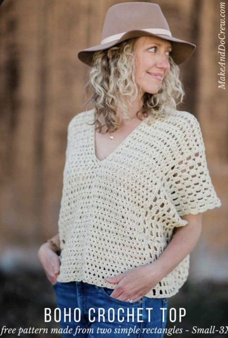 Summer Crochet Top