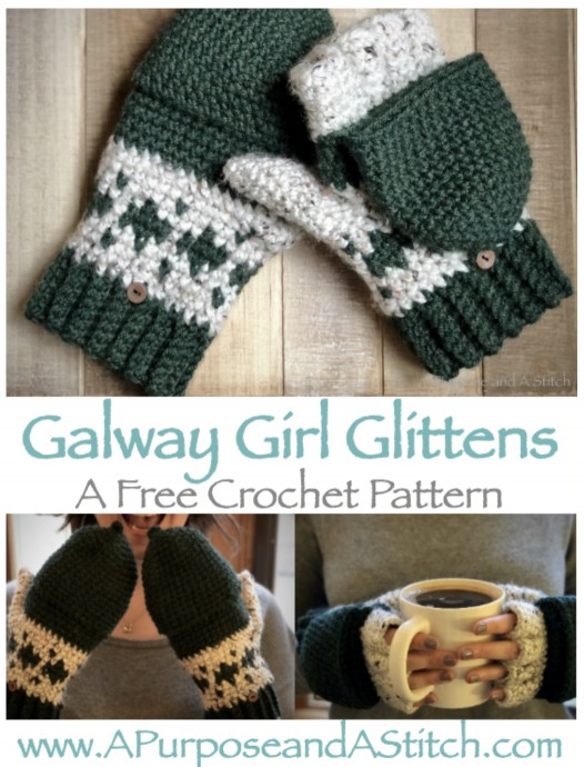 DIY Galway Girl Glittens