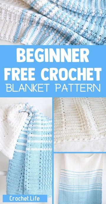 Easy Classic Crochet Blanket