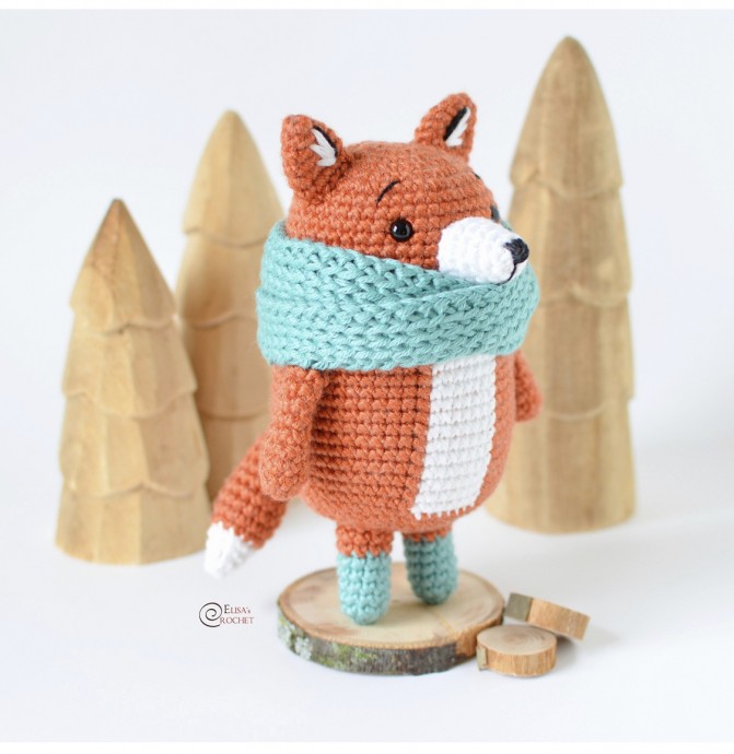 Create Your Own Amigurumi Craft: Free Pattern for Rudy the Fox Create Your Own Amigurumi Craft: Free Pattern for Rudy the Fox
