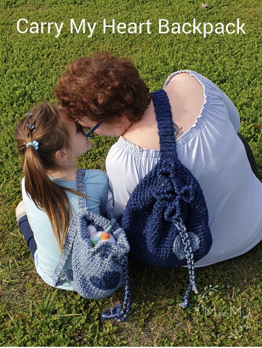 Beautiful Heart Backpack