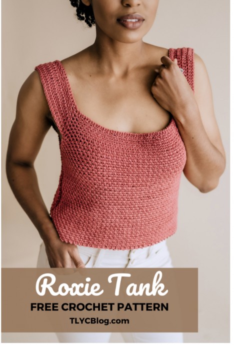 Create Your Own Comfy Roxie Tank with This Step-by-Step Crochet Pattern Create Your Own Comfy Roxie Tank with This Step-by-Step Crochet Pattern