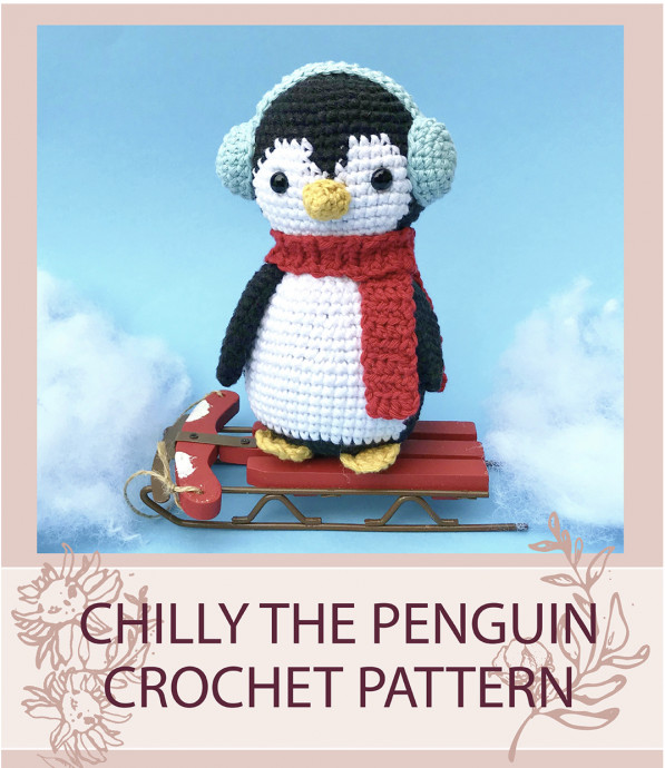 Cute Amigurumi Penguin