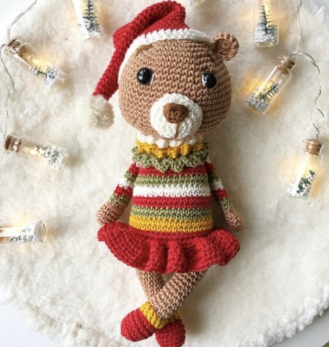 Make a Christmas Bear