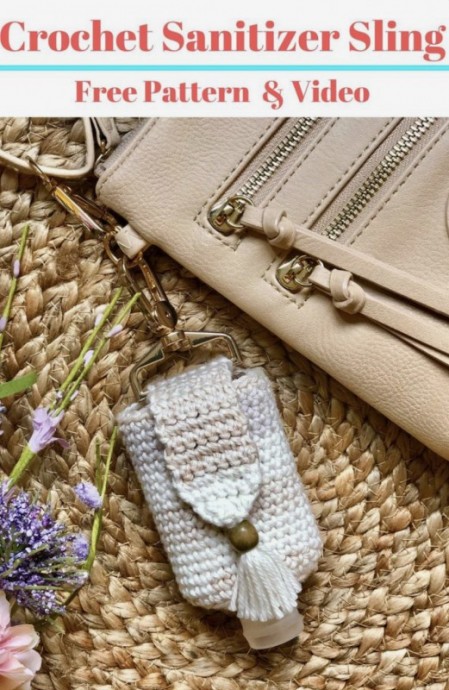 Create Your Own Stylish Crochet Sanitizer Sling: A Complete DIY Guide Create Your Own Stylish Crochet Sanitizer Sling: A Complete DIY Guide
