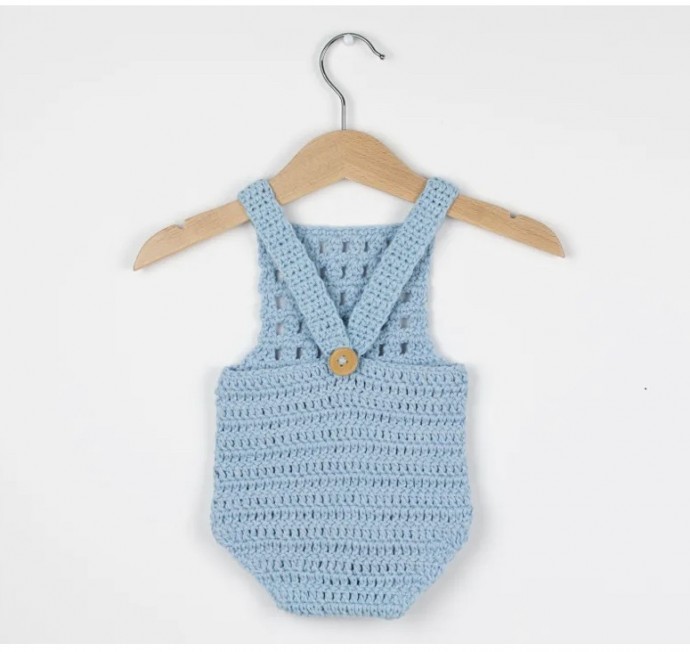 Beautiful Crochet Baby Romper