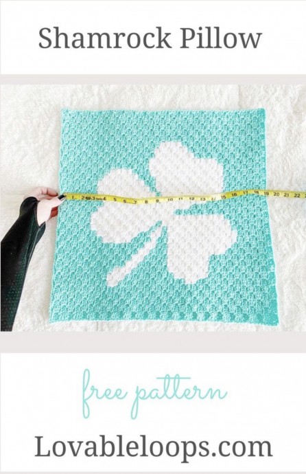 Create a Charming Shamrock Pillow with This Simple Crochet Tutorial Create a Charming Shamrock Pillow with This Simple Crochet Tutorial