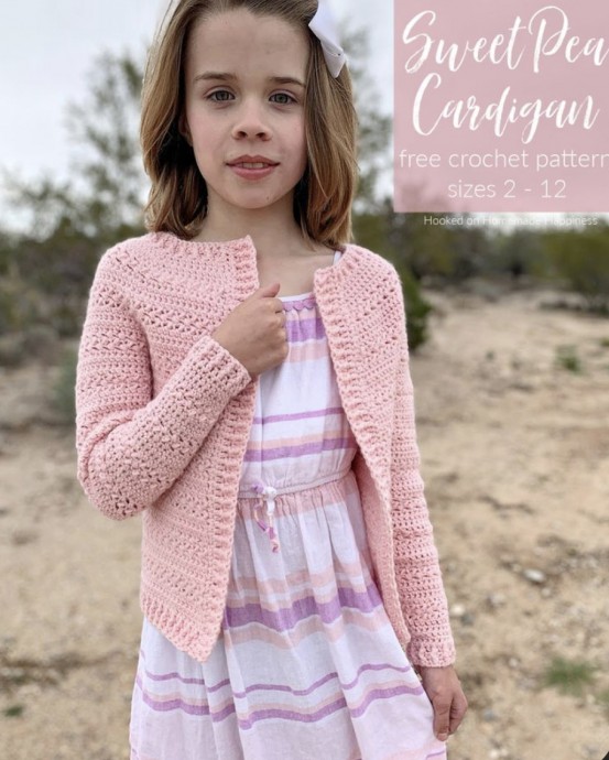 How to Create a Beautiful Sweet Pea Cardigan: A Free Crochet Pattern for Beginners How to Create a Beautiful Sweet Pea Cardigan: A Free Crochet Pattern for Beginners