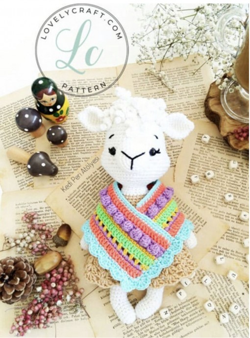DIY Crochet Llama Patmos Amigurumi