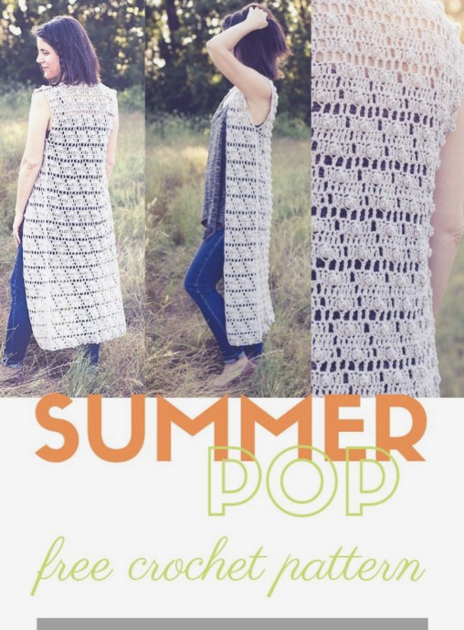 Create Your Own Summer Pop Vest: A Fun DIY Crochet Project Create Your Own Summer Pop Vest: A Fun DIY Crochet Project