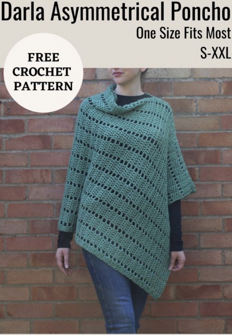 Discover the Versatility of the Darla Asymmetrical Poncho for All Seasons and Ages Discover the Versatility of the Darla Asymmetrical Poncho for All Seasons and Ages