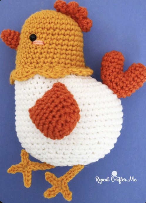 Crochet a Cute Chicken
