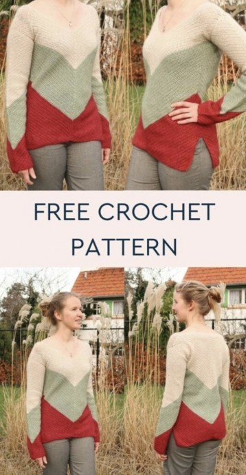 Discover the Perfect Fit with the Olivia Sweater: A Stylish Chevron Pattern Discover the Perfect Fit with the Olivia Sweater: A Stylish Chevron Pattern