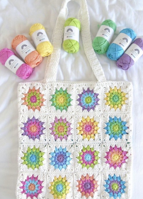 Create a Trendy Starburst Summer Crochet Tote Bag: Complete Guide and Materials Create a Trendy Starburst Summer Crochet Tote Bag: Complete Guide and Materials