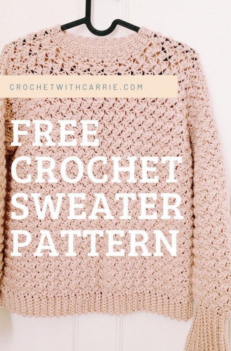 Create a Stunning Lacey Sweater with this Easy Crochet Tutorial Create a Stunning Lacey Sweater with this Easy Crochet Tutorial