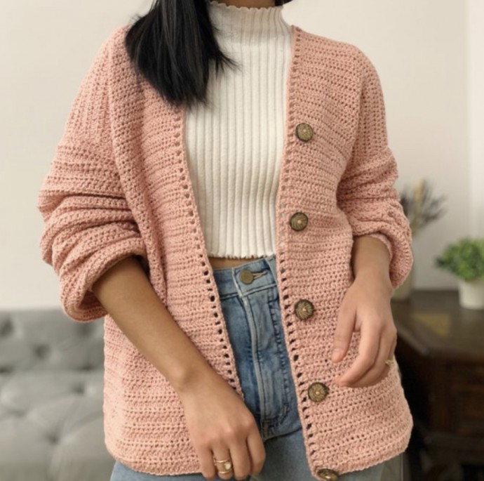 Crochet a Simple Cardigan